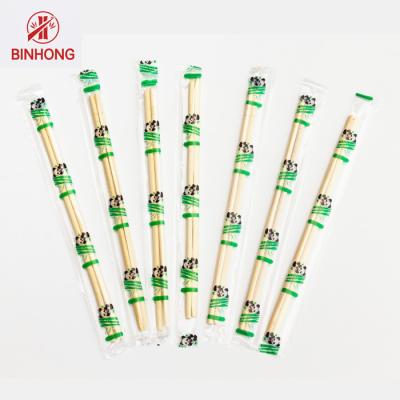 China OPP Wrapped AB Grade 20cm Disposable Bamboo Chopsticks for sale