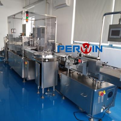 中国 PET Plastic Bottles 100ml Liquid Filling Machine For Pharmaceutical Industry 販売のため