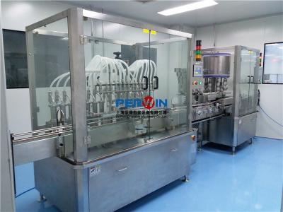 China Filling Labeling Machine Linear Type Syrup Oral Liquid / Tincture / Mixture for sale