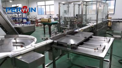 China Stainless Steel Vial Filling Machine Mini Size 10 Heads ISO9001 Certification for sale