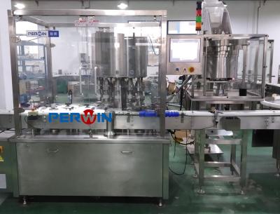 China Vial Bottle Liquid Filling Plugging Capping Machine for sale