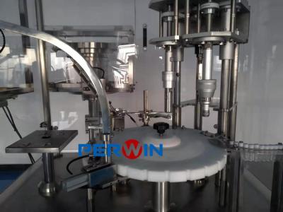 China Small Volume Buffer Solution / Cleaning Fluid Filling And Capping Line for sale
