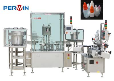 China Small Bottle Eye Drop Filling Machine And Capping Production Line for sale
