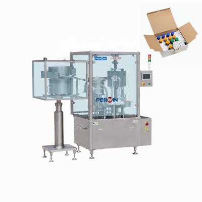 China SUS316L  40p/Min Test Tube Filling Machine With Feeder Turntable for sale