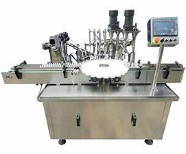 China GMP  Pharmaceutical Plugging Capping  Eye Drop Filling Machine With Labeler for sale