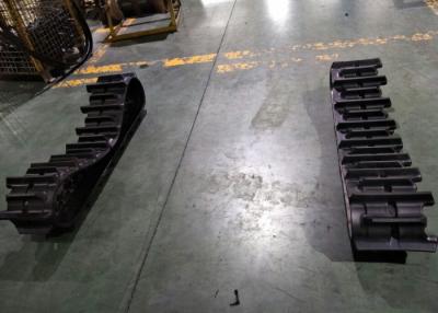 China 300mm Width Continuous Agricultural Rubber Tracks For Rice Cutting Machine for sale