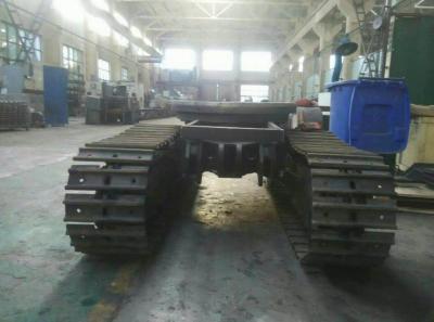 中国 ディーゼル機関8T-10Tに耐える大きいゴム製トラック下部構造DP-PY8-10Tの負荷 販売のため