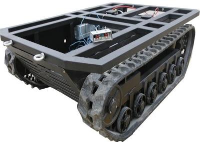 China Power Trasmission 500KG Load Rubber Undercarriage Black Color for sale