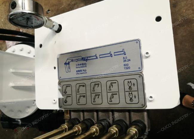 fishing boat crane control valve