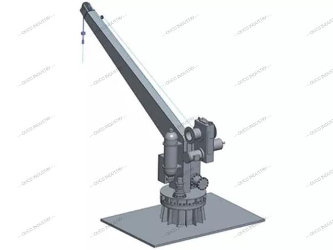 Single Arm Davit for Lifeboat and Rescue Boat 2