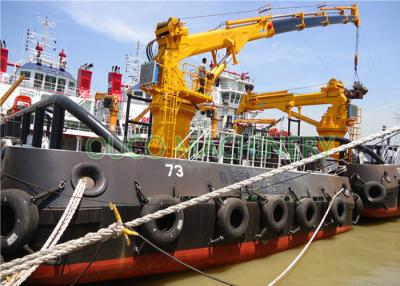Chine Grue en mer de piédestal de structure métallique, grue hydraulique de boom de piédestal de 30m à vendre