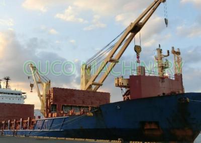 China Marine Manufacturer 20T@30M Cargo Crane Lifting Cargo on Vessel for sale