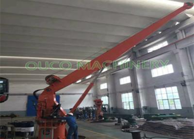 China Electrical Stiff Boom Crane , Hydraulic Small Marine Cranes High Efficiency for sale