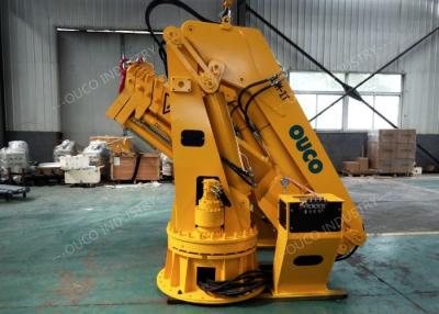 China Telescopic Knuckle Boom Crane Multifunctional 5T12M for sale