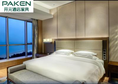Chine Cinq meubles de chambres à coucher d'hôtel de plaza de Crowne d'étoile assortissent la porte-fenêtre en mer à vendre