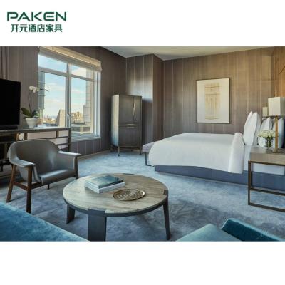 China Ajuste de las instalaciones de los muebles del cuarto de invitados del hotel - salidas para 4/proyectos de gama alta del chalet del hotel de cinco estrellas en venta