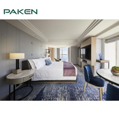 China Luxury Hotel Room Furniture For Hyatt Marriott Sheraton 5 Star Four Seasons for sale