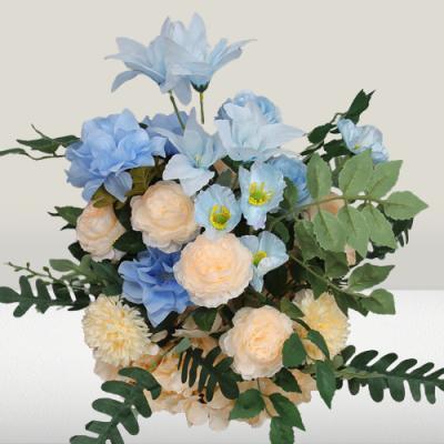 Китай Высокая симуляция пион фейковые свадебные цветы букеты мостовая декорация продается