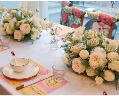 China Arranjos de Bouquet de Flores Falsas de Peônia para Restaurante à venda
