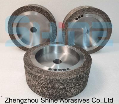 中国 金属の担保付きのダイヤモンドの粉砕車輪はガラス斜角が付く機械のひき、磨くガラス鉛筆の端のために適している 販売のため
