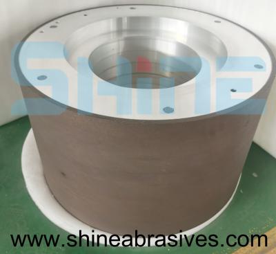 China Roda de moedura centerless do diamante da ligação da resina para apontar ferramentas de carboneto, rodas de moedura lisas do diamante 1A1 à venda