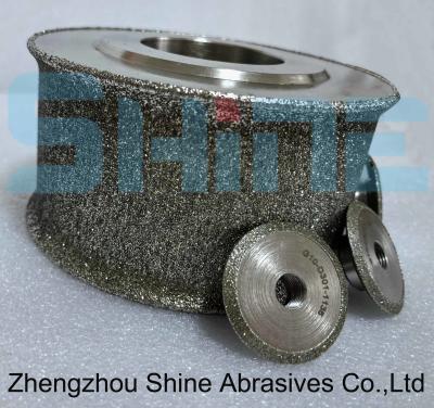 China Electroplated Diamond Special Shaped Edge Grinding Wheel For Concrete Granite en venta