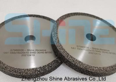 Cina 30/40 Grit 1A1 Diamond Grinding Wheel Spessore 15 mm Per Abrasivi in vendita
