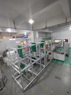 China Máquina de filtro de ar de algodão primário tridimensional, incluindo saquinho interno pequeno, automatizada à venda