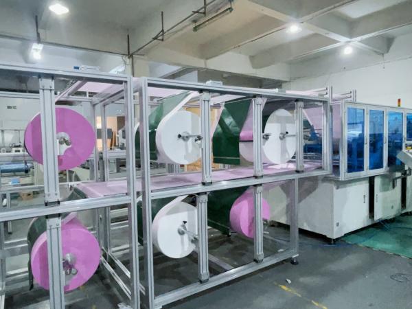 Quality Filter Bag Machine Follow-Through Fusion For Upper And Lower Two Rolls Of Primary Cotton for sale