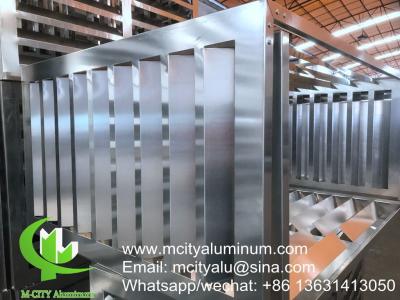 Exterior air conditioner cover aluminum cover for facade decoration