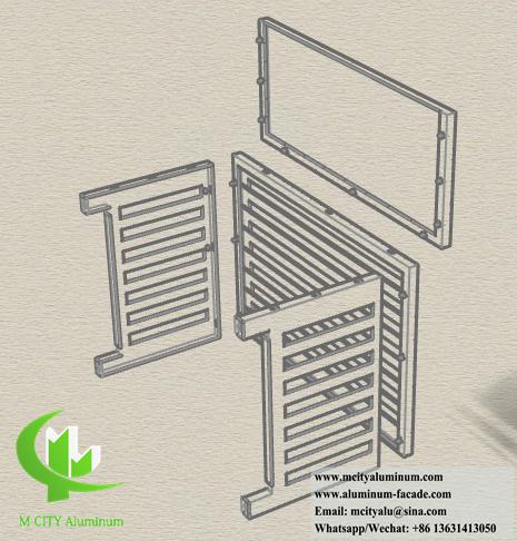 Architectural Louver Screen