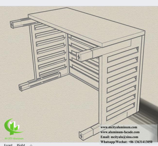 Modular Aluminum AC Enclosures: Engineering-Grade HVAC Screening