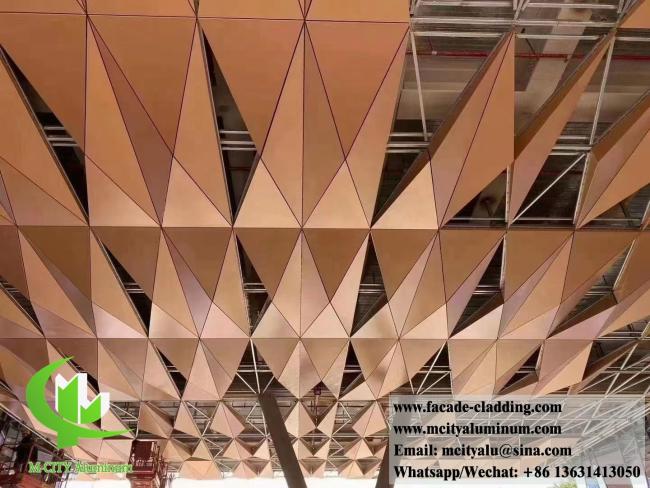 Aluminum facade system details