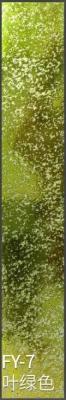 China Green Glass Mosaic Tile Kitchen Backsplash For Kitchens Metallic 15x148mm Electroplated for sale