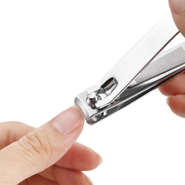 FOCSTAR Promotional Gifts Colorful Cheap Carbon Steel Nail Clipper Cutter Toenail Clippers with Nail File (BT2058)