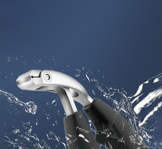 FOCSTAR Angled Head Toenail Clipper Large Size Nipper Style Wide Jaw Nail Clipper for Thick Nails (BT2069)
