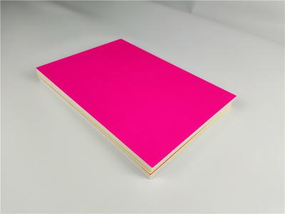 China High Hardness Rose Red Coloured Foam Sheet Customized Poster Boards for sale