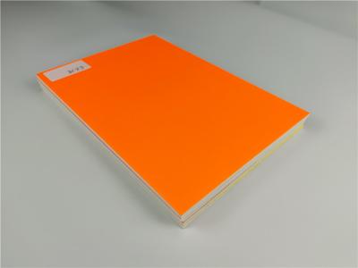 China Recyclable Lightweight Orange Foam Board Ps Foam Sheet Customizable Size for sale