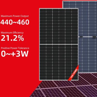 China 425W 430W Solar Panel Longi 435W 455w Solar Panel Mono Crystal Biacial Solar Panel for sale