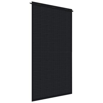 China 360W 380W Soft Solar Panel MWT Thin Film Flexible Solar Panels Full Black for sale