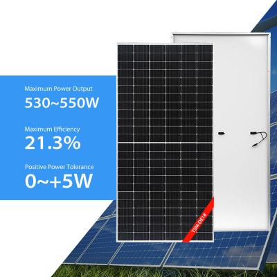 China Solar Power Solar Photovoltaic Modules 530w 535w 540w 545w 550w Tuv Solar Panels CE for sale
