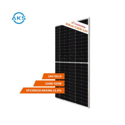 China telhas canadenses do painel solar de painel solar 540W 545W de 530W 535W para o módulo do picovolt da casa à venda