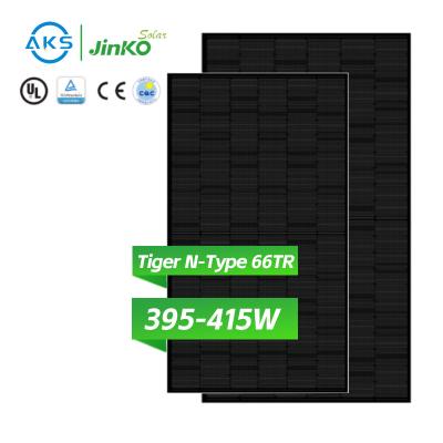 China Panel solar AKS Jinko Tiger tipo N 66tr 395W 400W 405W 410W 415W Panel solar paneles solares Jinko paneles solares en venta