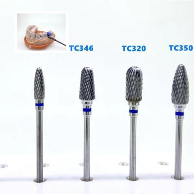 China Uncoated Dental Diamond Burs For Plaster Model Trimming And Acrylics Adjusting for sale