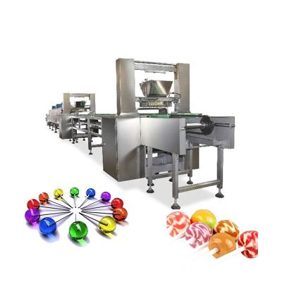 China Beverage Factory Automatic Pattern Lollipop Depositing Line for sale