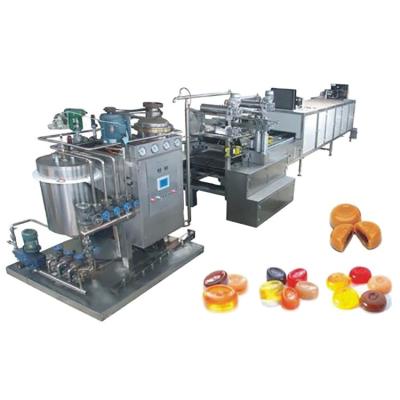 China Small Capacity Fully Automatic Hard Candy Making Machine for sale