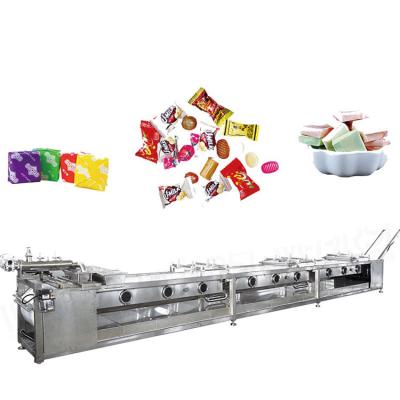 China Termine la pequeña cadena de producción automática del caramelo duro en venta
