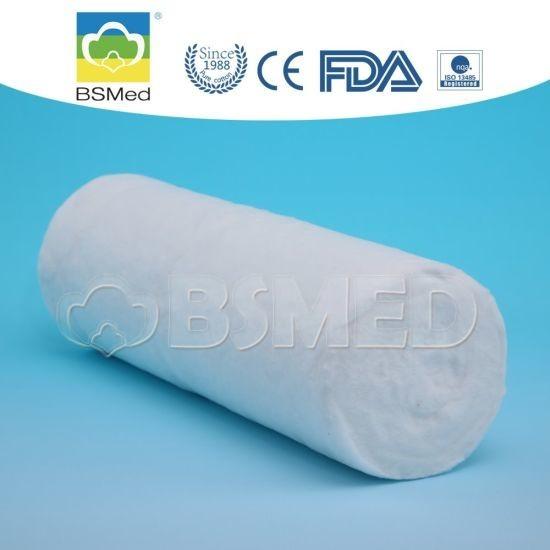 ISO13485 Dental Cotton Wool Rolls Balls 500g For Sanitary Industry 0