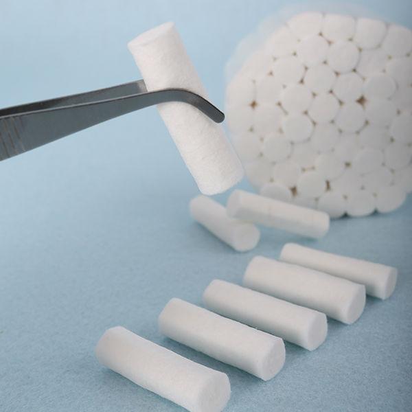 100% Cotton Disposable Absorbent Medical Tampon Dental Cotton Roll 2