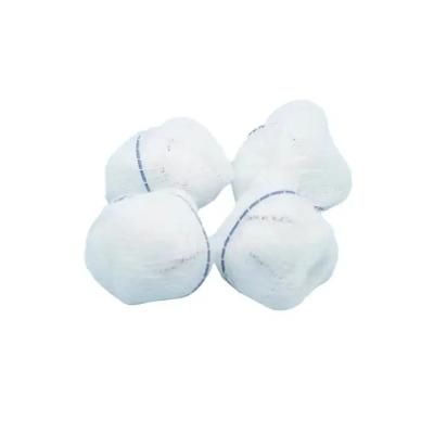 China High Quality Hospital Use Surgical Medical 100% Cotton Absorbent Gauze Ball With X-Ray for sale